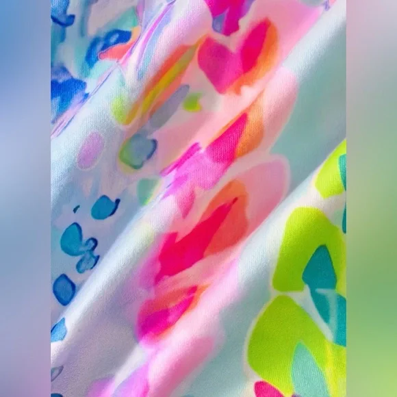 Lilly Pulitzer Colorful Sleeveless Maxi Dress Beach Cover Up - Picture 5 of 7